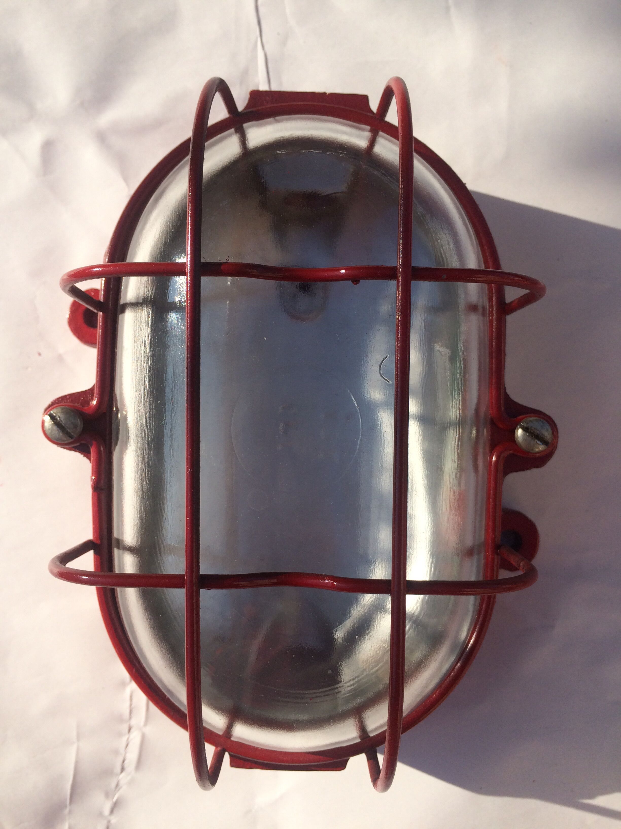 2 industrial wall lamps