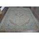 1970s Vintage Persian Handknotted Wool Brown Oversize Area Rug 290x358