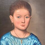 Oil Portrait of Young Girl