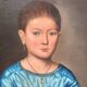 Oil Portrait of Young Girl