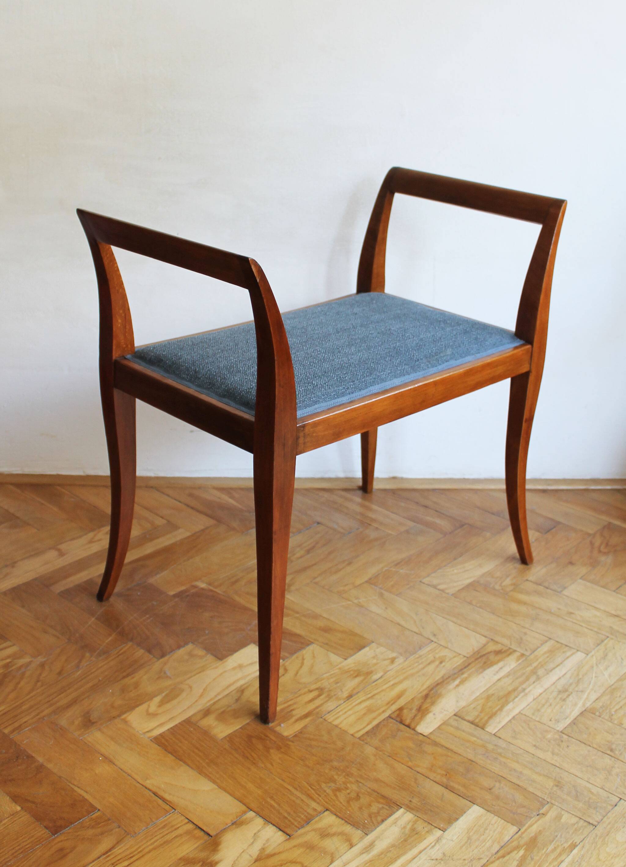 Elegant Art Deco Piano Seat/Tabouret, Europe, 1920s