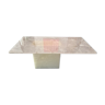 Custom marble base table