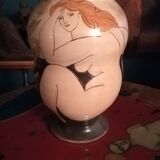 Vase en céramique par Michael kay signé et daté 2004.