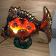 Vintage ceramic fish night light