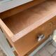 40's grey green art deco chest of drawers