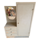 Asymmetrical cabinet