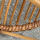 Paire de fauteuils coquille vintage 1950
