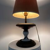 Brass and ceramic lamp