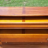 Cherry wood chest of drawers with 4 drawers