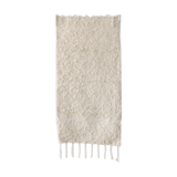 Tapis blanc épais - 65 x 120 cm