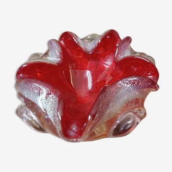 Ashtray murano glass bowl from Barovier and Toso