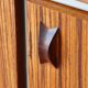 Enfilade scandinave zebrano – buffet vintage années 60