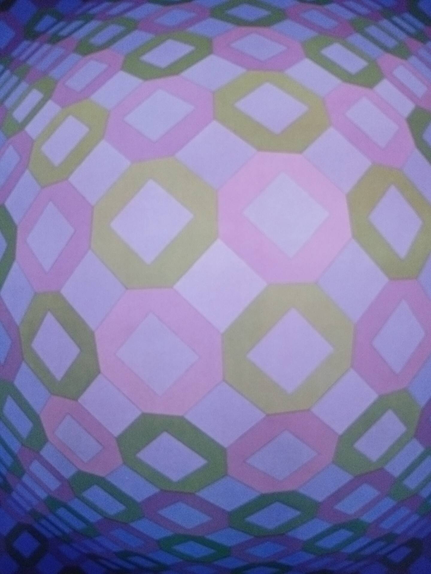 Victor Vasarely Serigraphy op art Editions du Griffon