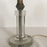 Modernist glass lamp foot 1930-40