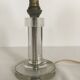 Modernist glass lamp foot 1930-40