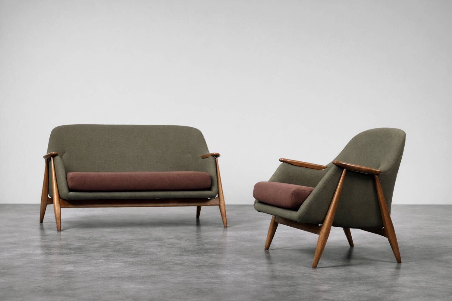 Mid-Century Modernist Pallas Living Room Set by Svante Skogh, Finland, 1950