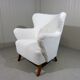 Boucle armchair lounge chair Sweden, 1950’s