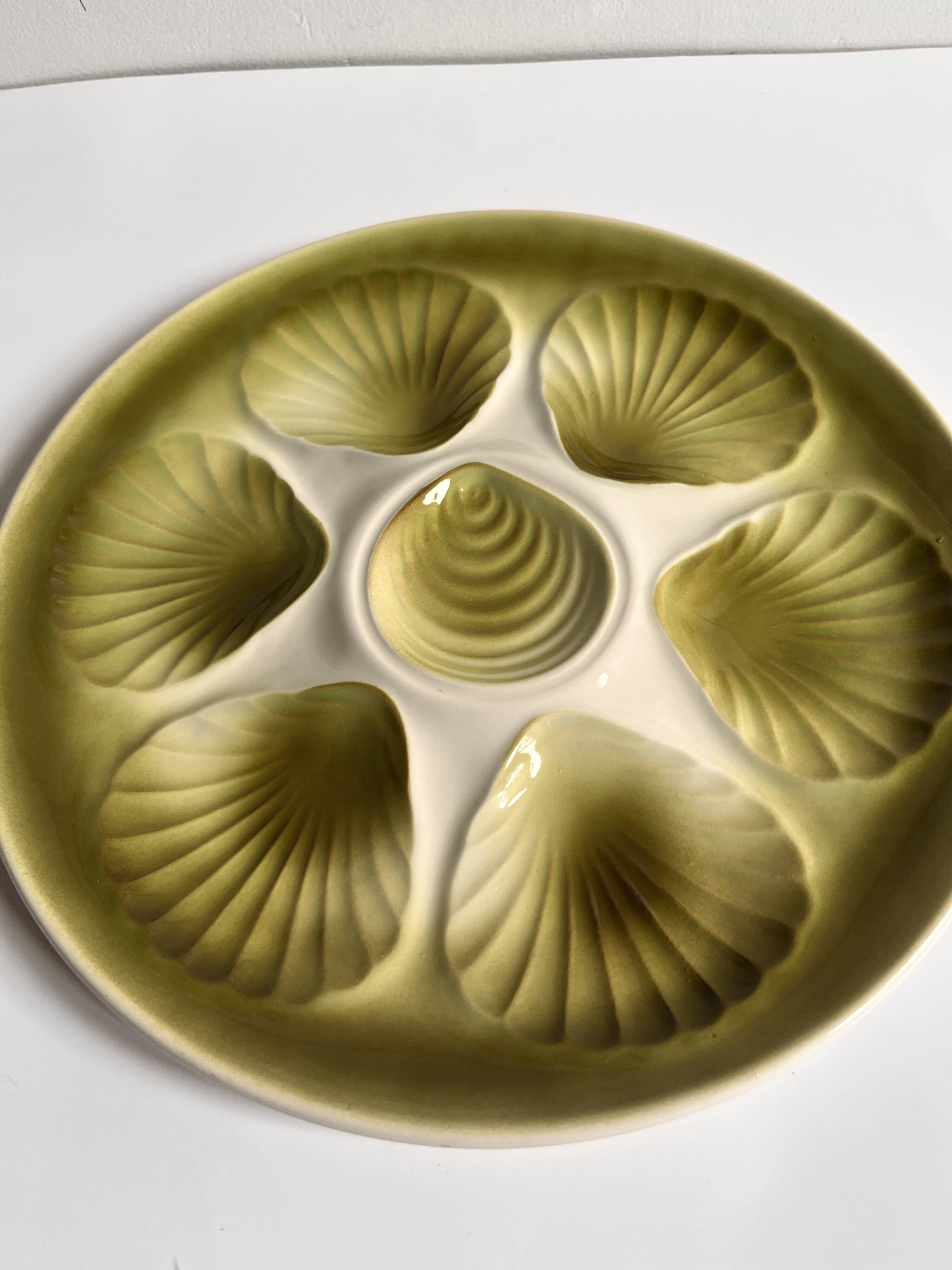Oyster plate Moulin des Loups