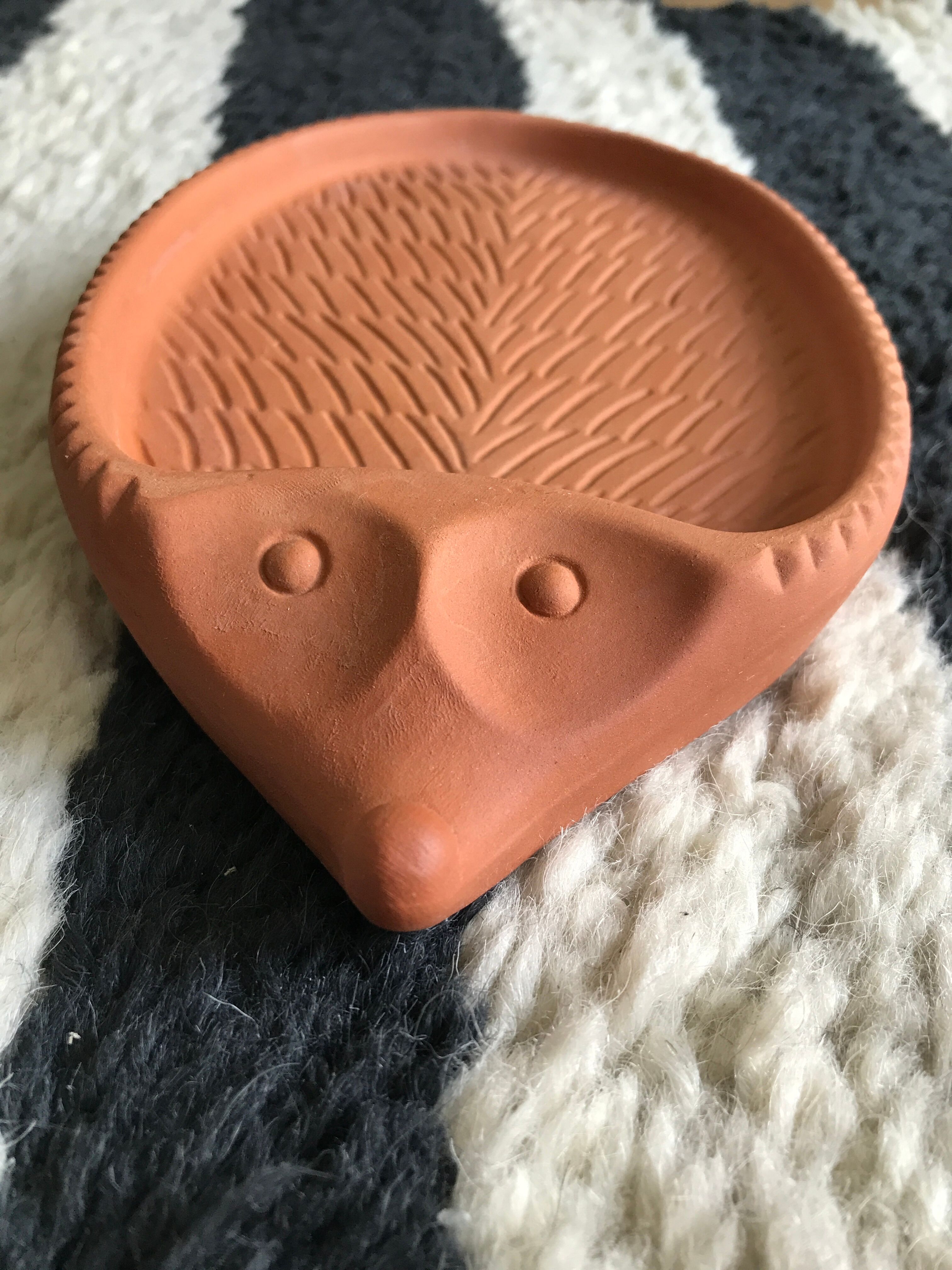 Decorative Terracotta Hedgehog, Bay W.Germany