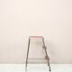 Metal ladder / red