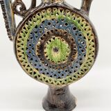 Casserole "Cocotte XXL" ceramic from Manises, 1950s