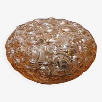 Helena Tynell ceiling light in smoked glass - 60/70 snail model