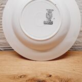 Pair of Digoin hollow plates