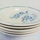 Set of 5 Longchamp plates