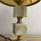 Table lamp - Alabaster cube foot