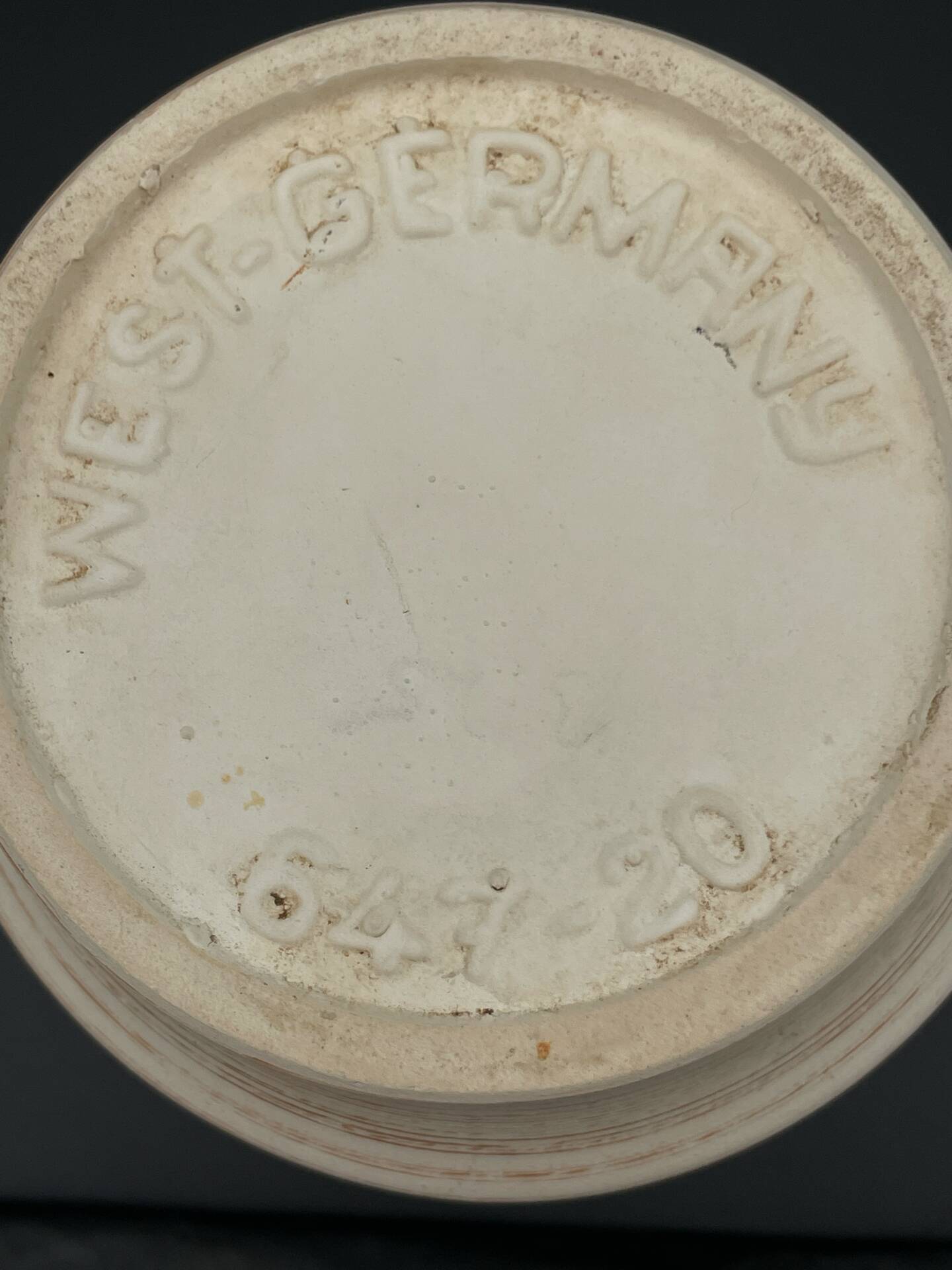 Vase Bay Keramik 617-20, decor Parma, 1960s