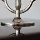 Vintage Pewter Double-Arm Candelabra – Art Nouveau Style Candle Holder