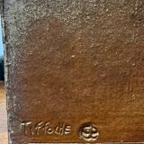 Ceramic vase signed Tiffoche