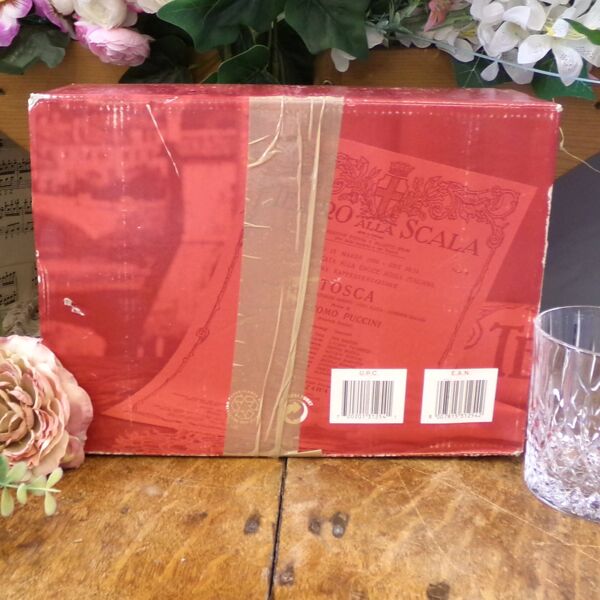 Verres à whisky en cristal italien RCR – Ensemble de six verres