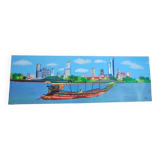 Canvas "Along the Chao Phraya"