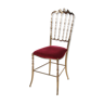 Italian design side chair by Giuseppe Gaetano Descalzi for Chiavari, Italy 1950