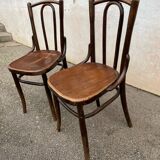 Duo of fischel bistro chairs
