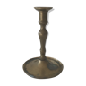 Candlestick golden brass