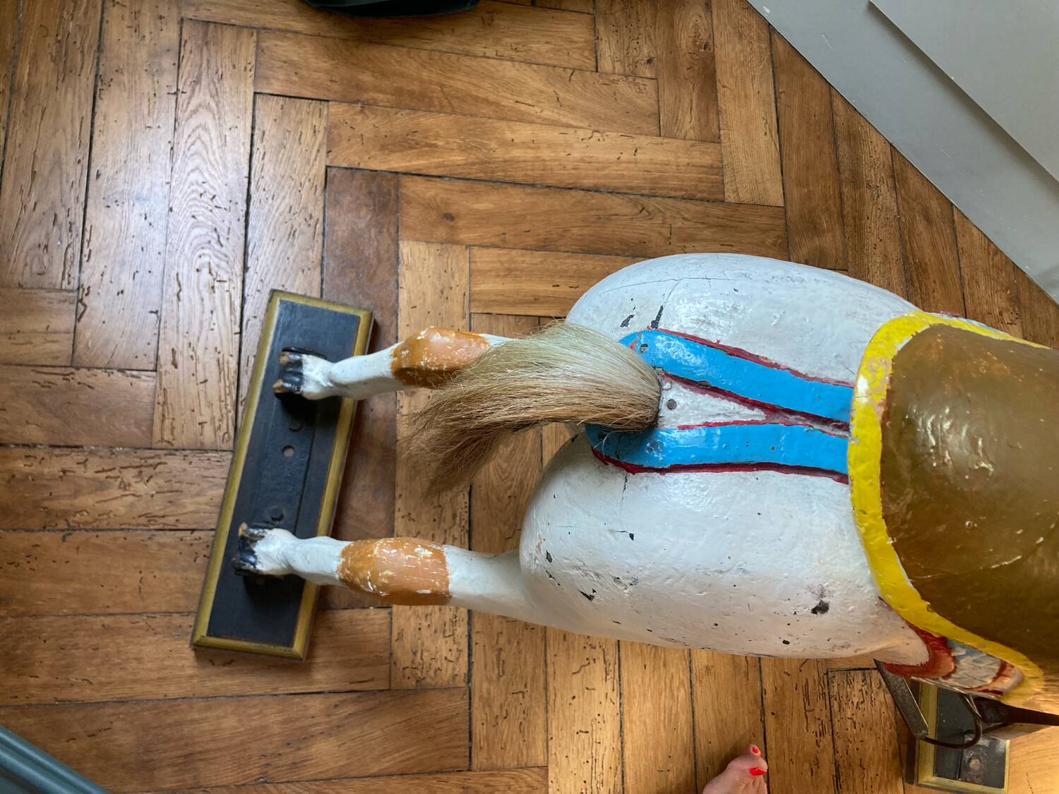 Carousel wooden horse