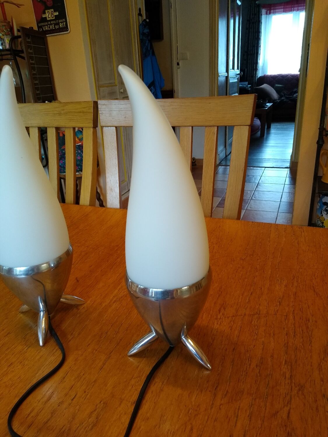 Vintage Lucien Gau table lamp