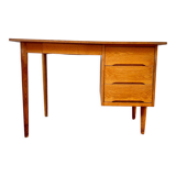 Scandinavian oak desk 1950 1960