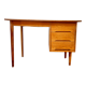 Bureau en chêne scandinave 1950 1960