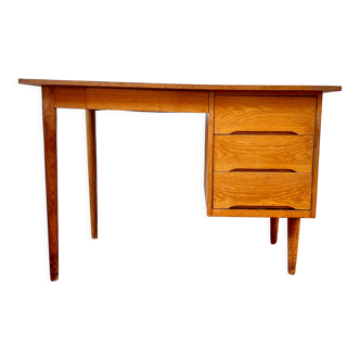 Scandinavian oak desk 1950 1960