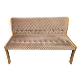 Banc vintage velour 1970 "