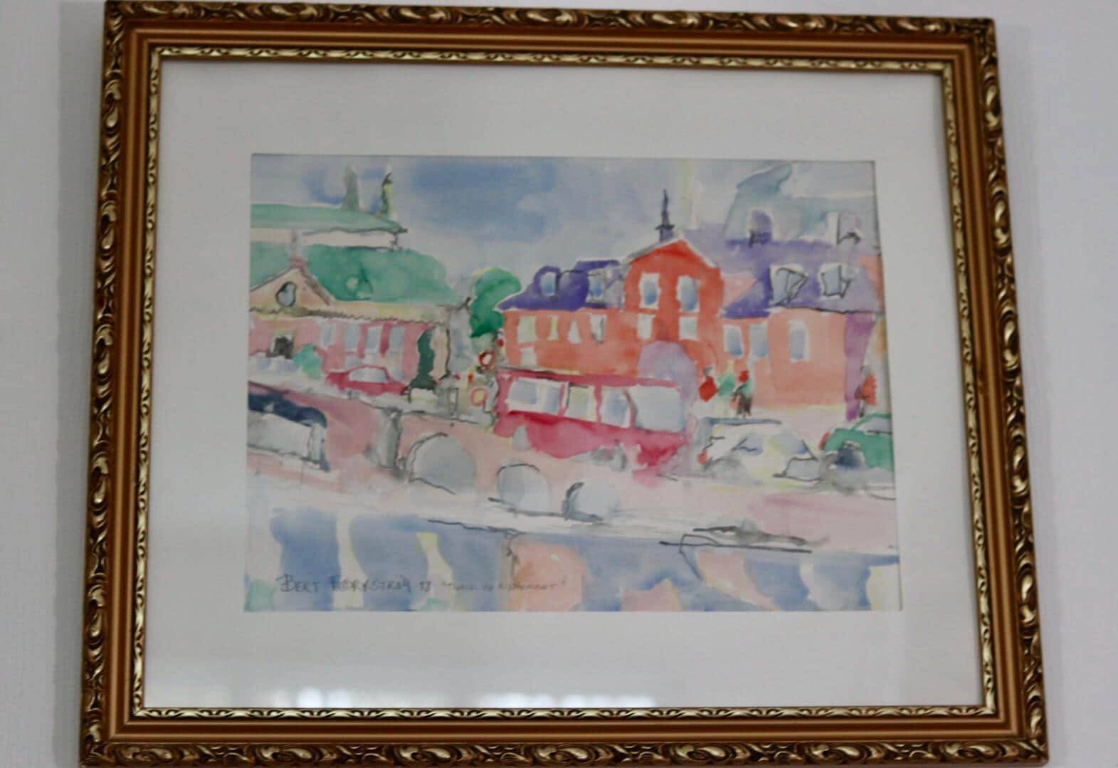 « Le trafic à la Maison du Chevalier » par Bert Forkström