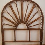 Rattan headboard
