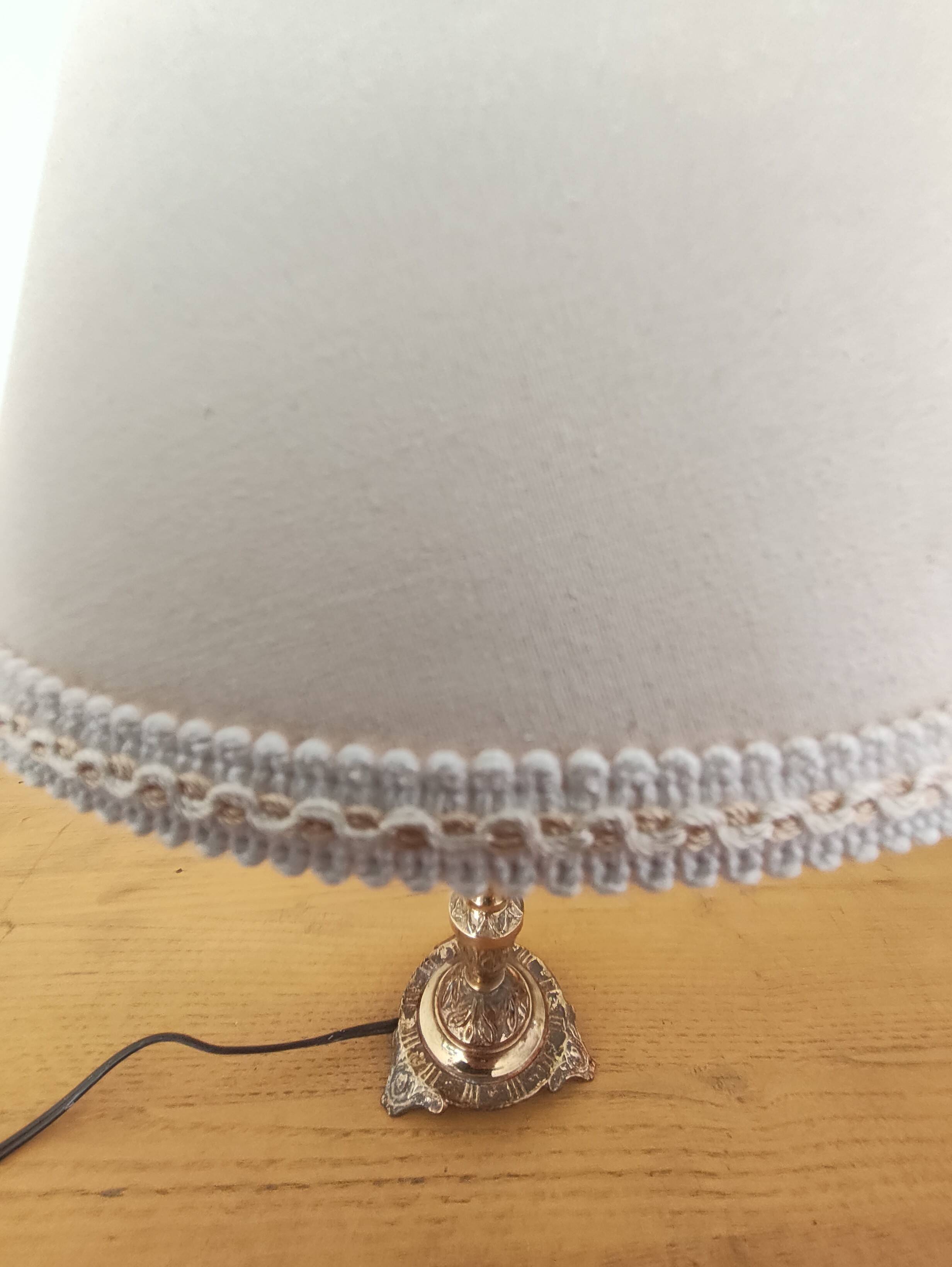 Art Deco lamp with a bronze base