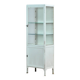Vintage iron medical cabinet, 1950s