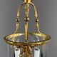 Golden bronze lantern, 20th century