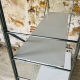 Vintage wall system with 5 modular shelves for BHV