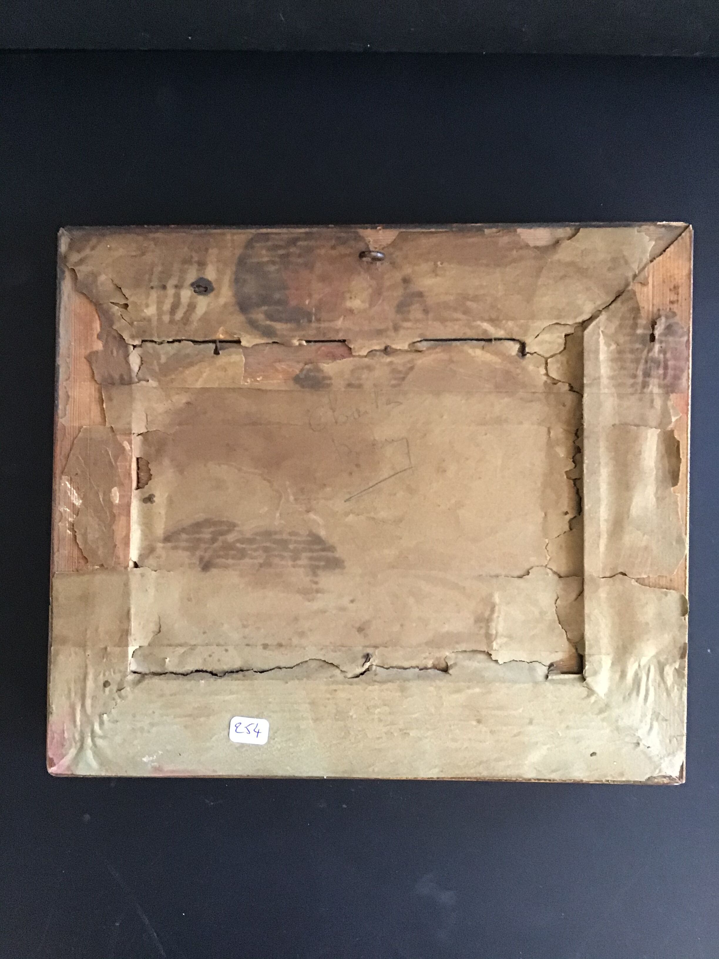 Oil on wood Théodore Balke